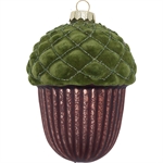 Acorn green large ornament glass fra GreenGate - Tinashjem